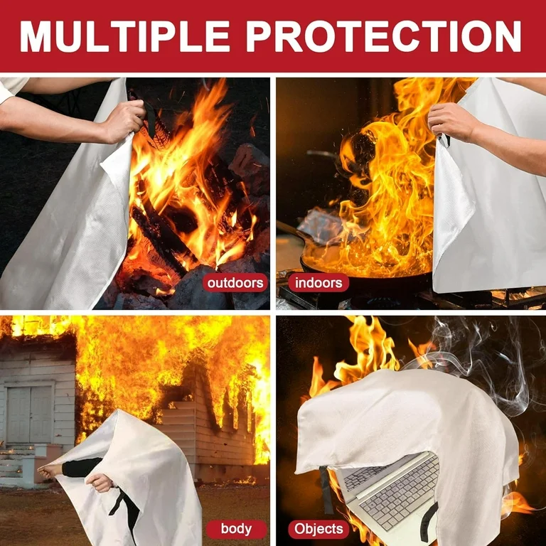 Fire blanket uses